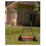 Craftsman 16' Push Reel Mower, Red/Black, 3 Blade