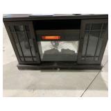 Allen + Roth 54' Electric Fireplace (Dark Walnut)