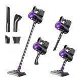 Cordless Stick Vacuum Cleaner, Rechargeable, Black