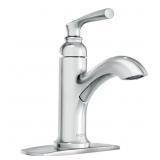 Moen Hilliard Bathroom Faucet, Single Hole, Spot R