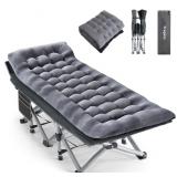 Portable Camping/Sleeping Cot For Adults With Matt