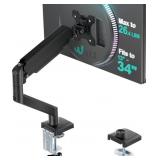 Single Monitor Mount for 13-34' Screens, Adjustab