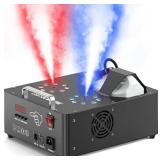 2000W Professional Fog Machine, Dual Nozzle, 16 RG