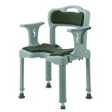 Bathroom Shower Chair With Arms And Back, Height A