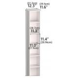 6 Cube Storage Organizer- White, Approx. 71.8'x11