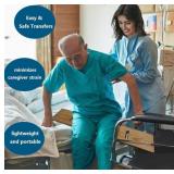 Slide Transfer Board With Handles- Heavy Duty Wood