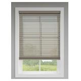 2 Box Levolor 2' Faux Wood Blinds- Greige, 31'x6