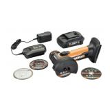 2 CT WORX 20 Volt Cordless Tools- (1) 3' Mini Cut