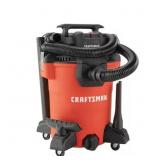 Craftsman 8 Gallon Wet/Dry Vacuum, Red/Black, 3.5