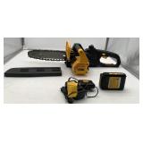 Yardworks 20V Cordless 10' Chainsaw- Battery/Char