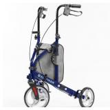 Elenker 3 Wheel Rollator Walker - Storage Bag Betw
