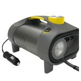 Compact Air Compressor - Digital Display, Grey/Yel