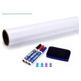 Magnetic White Board Contact Paper, Approx 48x35'