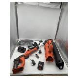 2 Ct. Black+Decker Lot - (1) 40v 13' String Trimm