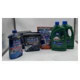 6 ct. Dish Soap Lot, 2-Finish Quantum 36ct Tabs, 1