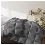 Heavyweight Queen Feather Down Fiber Comforter, Da