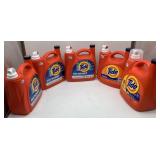 5 ct Tide Laundry Detergent: (3) Tide w/ Oxy