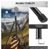 Tripod Stand For Camera/Light/Etc. - 1.5-6.4 Ft, A