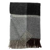 2ct. Ukrainian 100% Wool Throw Blanket, Approx 55'