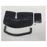 ProtoArc Backlit Bluetooth Ergonomic Keyboard- Wir