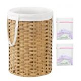 Laundry Hamper Laundry Basket, Round, 19.0 Gal, Ha