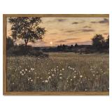 Vintage Farmhouse Framed Wall Art, 16x24' Meadow