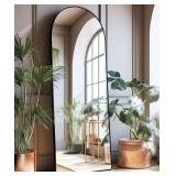 Arched Full Length Floor Mirror With Stand (18'x5