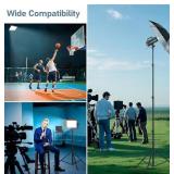 13.1 Ft Heavy Duty Light Tripod, Stand for Photogr