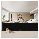 200' Retractable Baby Gate, 42' High, Reinforced