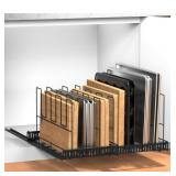 Pull Out Large Baking Tray And Cookie Sheet Organi