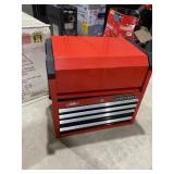 Craftsman 4 Drawer Red Black R3 Metal Tool Box , M