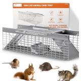 Heavy Duty Folding Animal Trap - 24x8x7', Humane