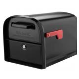 2 Count, (1) Oasis 360 Large Metal Black Mailbox,