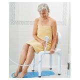 Carex Bath Seat & Shower Chair With Backrest- 400L