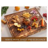 Thick End Grain Acacia Wood Cutting Board/Butcher