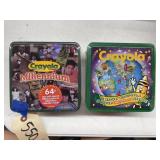 2 Pcs - Crayola Tins - NEW