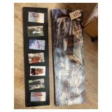 2 Pcs- Pic Frame 36'L & Pic on Canvas 3'L
