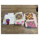 3 - Hand & Machine Stitched Quilts