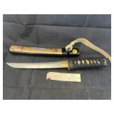 Sotojikara Tanto Katana 9' blade polished carbon