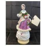 Porcelain music box Works