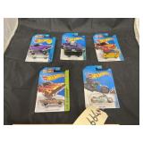 5 Pcs - Hotwheels NIP