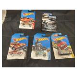 5 Pcs - Hotwheels NIP