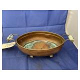 Copper Footed Bowl