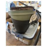 7 - Assorted Planters - Hanging Baskets