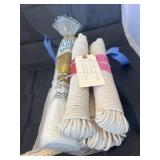 200 ft. of 3 mil. Plastic sheeting & 3 100 ft. rol