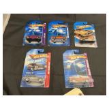 5 Pcs - Hotwheels NIP