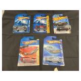 5 Pcs - Hotwheels NIP