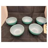 5 Fireking Bowls