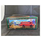 Texaco 1949 White Tilt Cab Tank Bank in Box