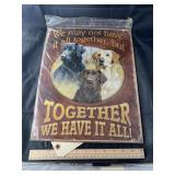 Single Sided Metal Sign